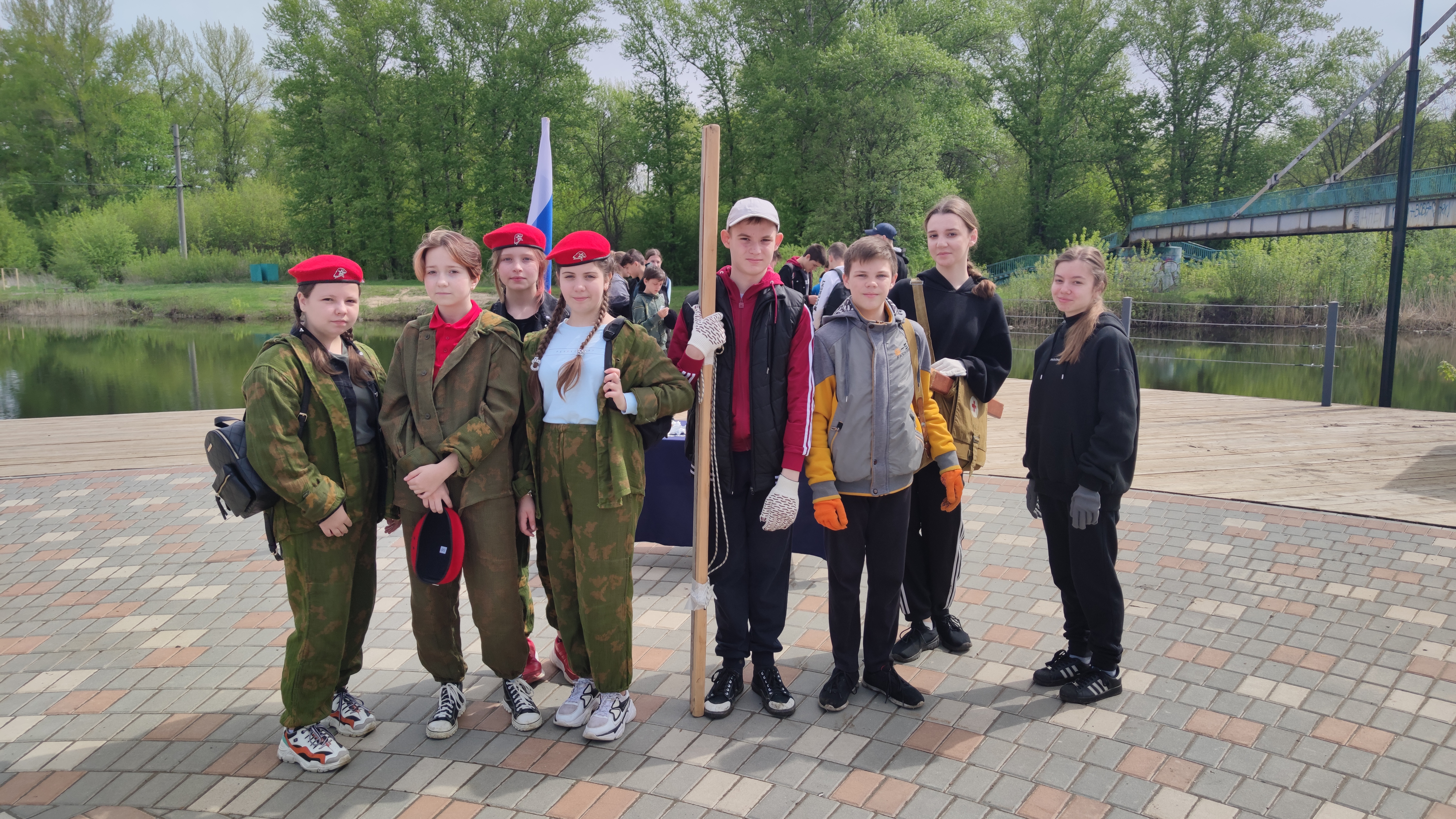 Победители муниципального этап Всероссийского слета юных туристов с элементами соревнований по программе «Школа безопасности»!