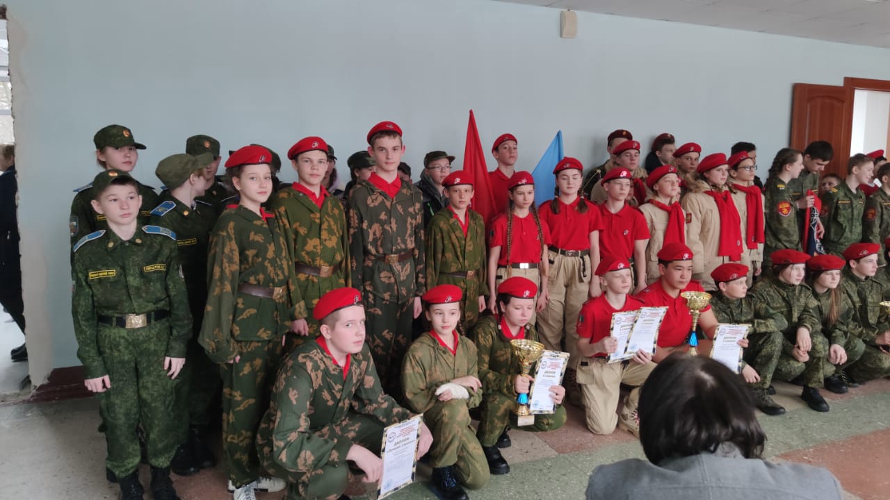 Призеры регионального этапа всероссийской детско-юношеской военно-спортивной игры!